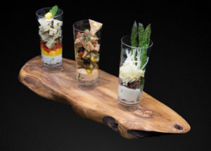 Canapes in Shot Glasses
